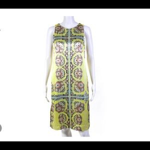 Nanette Lepore Yellow Print Dress size 4